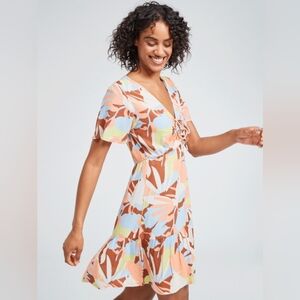 Roxy flowy viscose dress